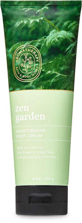 Bath and Body Works Aromatherapy Zen Garden Peace Body Cream 8 Ounce Moisturizer Mimosa Pink Pepper Ylang Ylang