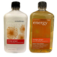 Bath & Body Works Orange Ginger Body & Shine Shampoo & Conditioner Set