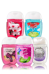 Bath and Body Works Anti-Bacterial Hand Gel 20-Pack PocketBac Sanitizers, Assorted Scents, 1 fl oz each