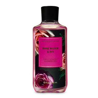 Bath and Body Works Rose Water & Ivy Shower Gel 2020 Edition with Shea Butter, Aloe and Vitamin E10 fl oz / 295 mL