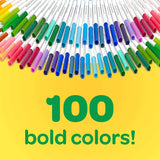 Crayola Super Tips Washable Markers 100 Count