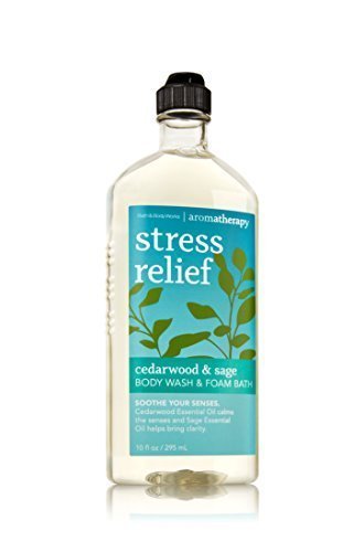 Bath & Body Works Aromatherapy Wash & Foam Bath Cedarwood & Sage Stress Relief