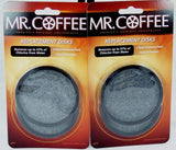 Mr. Coffee WFF Water Filter Replacement Disc Universal 2/Pack