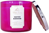 White Barn Bath and Body Works 3 Wick Scented Candle Cactus Blossom 14.5 Ounce