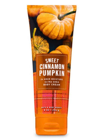 Bath & Body Works Sweet Cinnamon Pumpkin Ultra Shea Body Cream 8 oz.
