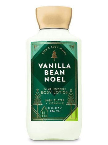 Bath and Body Works Vanilla Bean Noel Body Lotion 8 Ounce