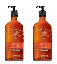 Bath & Body Works Aromatherapy Energy - Orange + Ginger Body Lotion, 6.5 Fl Oz, 2-Pack