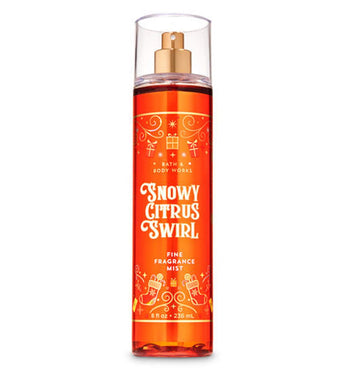 Bath and Body Works Snowy Citrus Swirl Fine Fragrance Mist 8 Ounce