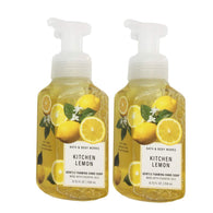 Bath and Body Works Gentle Foaming Hand Soap, Kitchen Lemon 8.75 Ounce  (2-Pack)