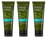 Bath and Body Works Aromatherapy Stress Relief Eucalyptus Spearmint Body Cream 8 Ounce Lot Of 3 Original Packaging