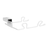 Spectrum Diversified Over-The-Cabinet Door Trash Bag Holder, White