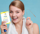 Tongue Scraper Cleaner (2 Pack) For Daily Oral Hygiene - Plastic Free Antibacterial Copper Metal - Dentist Recommended For Dental Hygiene & Fresh Breath By Absolute Ayurvedic