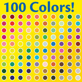 Crayola Super Tips Washable Markers 100 Count