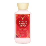 Bath & Body Works 8 Ounce Super Smooth Body Lotion With Shea Butter 2017 Winter Candy Apple Scent