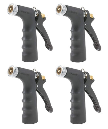 Gilmour 805932-1001 Comfort Grip Nozzle with Threaded Front 593 Black, 4 Pack