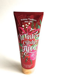 Bath and Body Works, Signature Collection Ultra Shea Body Cream, Winter Candy Apple, 8 Ounces