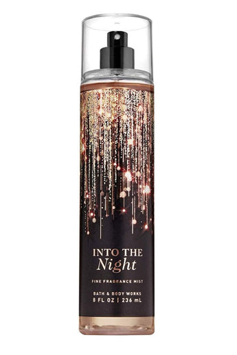 Bath and Body Works INTO THE NIGHT Fine Fragrance Mist 8 Fluid Ounce (2019 Limited Edition)
