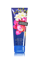 Bath and Body Works, Signature Collection, Freesia, Ultra Shea Body Cream, 8 Ounces