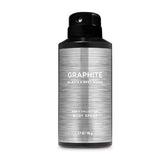 BATH AND BODY WORKS, GIFT SET GRAPHITE FOR MEN ~ BODY WASH ~ BODY CREAM AND DEODORIZING BODY SPRAY- FULL SIZE
